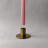  Свеча античная  розовая 2х26 см -  Свеча античная  розовая 2х26 см