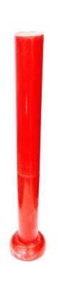 Свеча алтарная 80 красный Свеча для ритуалов из парафина высотой 80 см, диаметр 8 см с подставкой. Любовь, страсть, секс, карьера, замужество, приворот, возврат долга