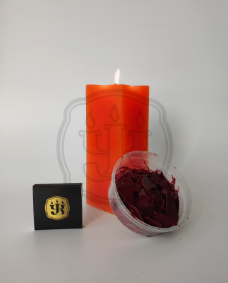 Свечная краска СвечМаг  оранжевая Отечественный свечной краситель. Продается россыпью массой по 10 г.