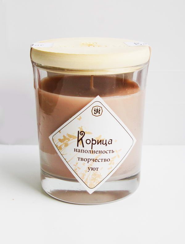 Свечи из кофе и корицы