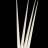 Свечи высокие конусные БЕЛЫЕ 45см - Свеча дизайнерская коническая БЕЛАЯ