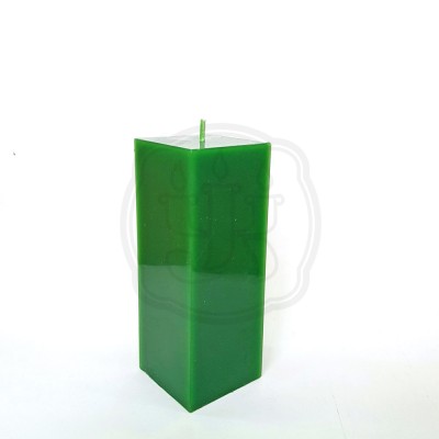 Свеча Алтарная Куб Малый Зеленый Свеча куб малый зеленого цвета