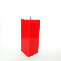 Свеча Алтарная Куб Малый Красный
