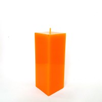 Свеча Алтарная Куб Малый Оранжевый