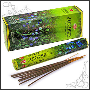 Можжевельник (Juniper) ароматные палочки-благовония Ароматические благовония-палочки Можжевельник(Juniper).Упаковка 20 шт.Производство HEM (Индия).