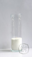 Стеклянная ваза Цилиндр 300*107