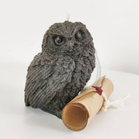 Сова мудрости свеча фигурная парафиновая без ритуала