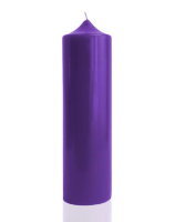 Свеча Алтарная 15 фиолетовая
