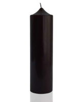Свеча Алтарная 15 черная(чешуя)