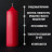 Низкотемпературная БДСМ свеча из парафина 18 см красная - Низкотемпературная БДСМ свеча из парафина 18 см красная