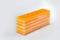 Свеча интерьерная блок Апельсин