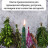 Средняя восковая свеча с травами Здоровье - Средняя восковая свеча с травами Здоровье