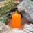 Свеча восковая столбик оранжевая - Свеча восковая столбик оранжевая