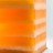 Свеча интерьерная кубик Апельсин - Свеча интерьерная кубик Апельсин