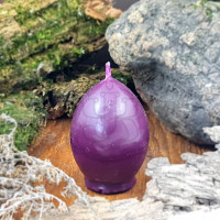Свеча яйцо фиолетовая