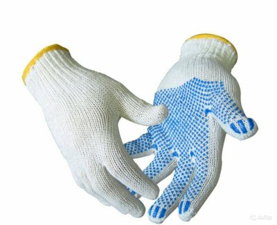 Х/б перчатки 